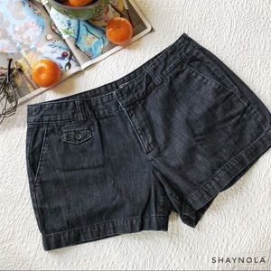 LOFT Denim Short with Tab Coin Pocket